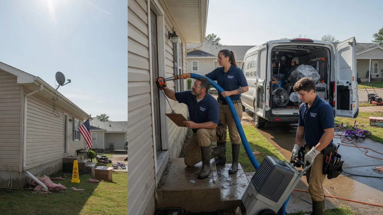 Ceiling Water Damage Restoration in Taylor, PA near me